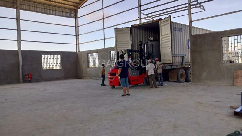 Easy Assembly Steel Portal Frame Prefabricated Warehouse