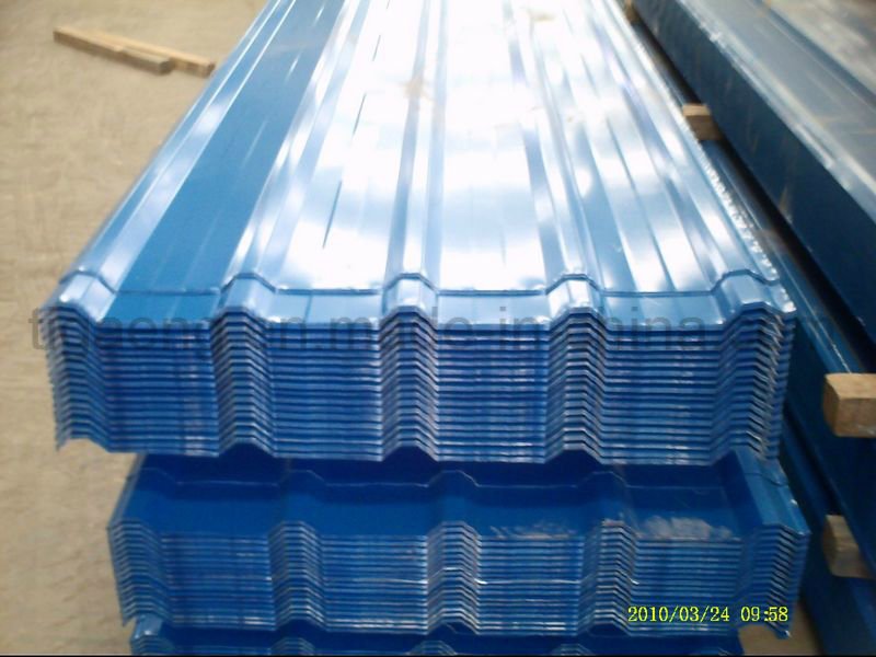 Factory Price Color Coated Trapezoidal Steel Tile/Plate/Sheet for Kenya