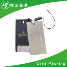 high quality custom clothing string hang tag and hangtags