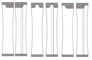 stick pack-tear notch types