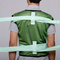 Security constraint vest (netted four belts)