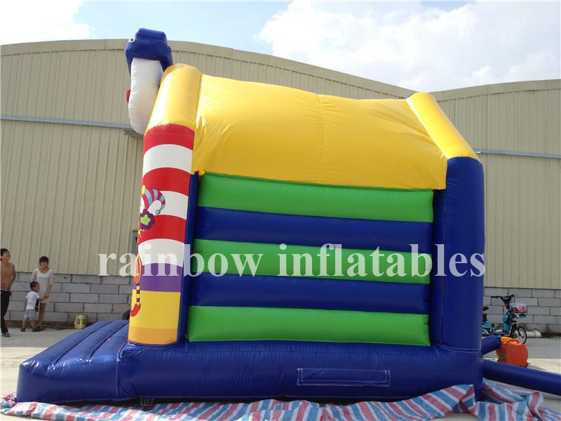 RB3046(4.96x6.42x4.6m) Inflatables Clown Theme Bouncy Combo Bouncer and Slide