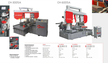  DOUBLE COLUMN FULLY AUTOMATIC BAND SAWS CH300S-CS280S
