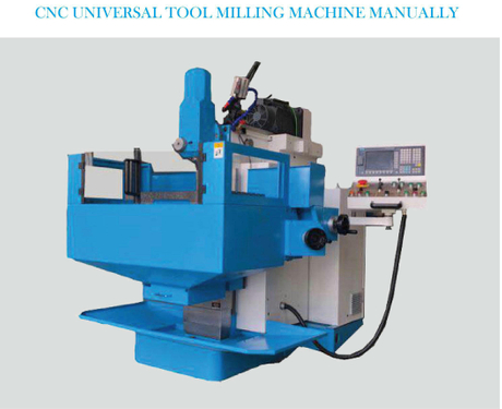CNC UNIVERSAL TOOL MILLING MACHINE MANUALLY XKF8130