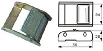 CB5002 Hebilla de leva de 2 ' - Dawson Group Ltd. - Fabricante, proveedor, f&aacute;brica de China