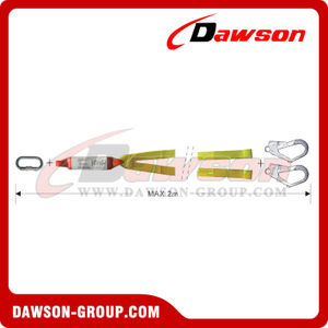 DS6106A Cordones de cinta con amortiguadores de energía EN355 EN354