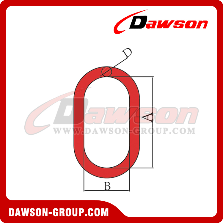 DS091 ENLACE MAESTRO FORJADO G80 (TIPO EE. UU.) - DAWSON GROUP LTD.- F&Aacute;BRICA DE CHINA