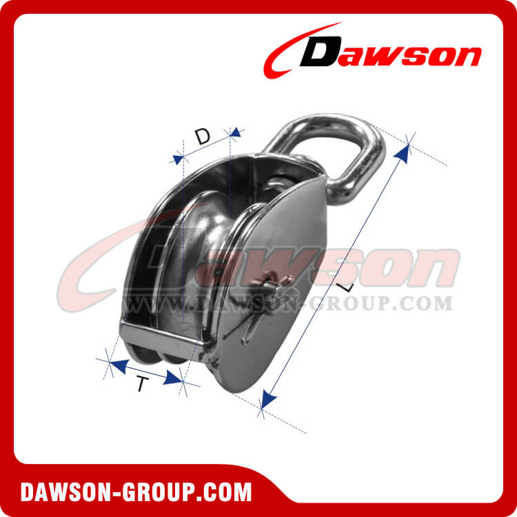 シングルキャストシーブ付きステンレス鋼ブロック - Dawson Group Ltd. - 中国メーカー、サプライヤー、工場、輸出者 