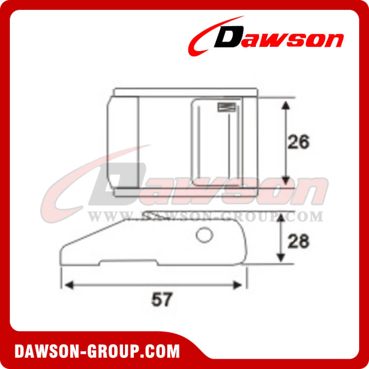 DSCB25801 カム バックル - 中国メーカー サプライヤー