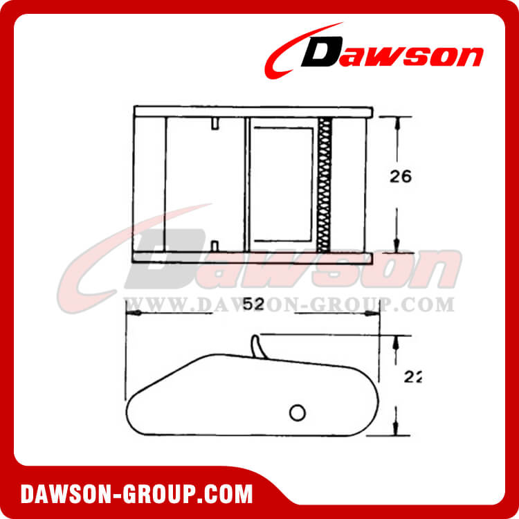 DSCB25051 カム バックル - 中国メーカー サプライヤー