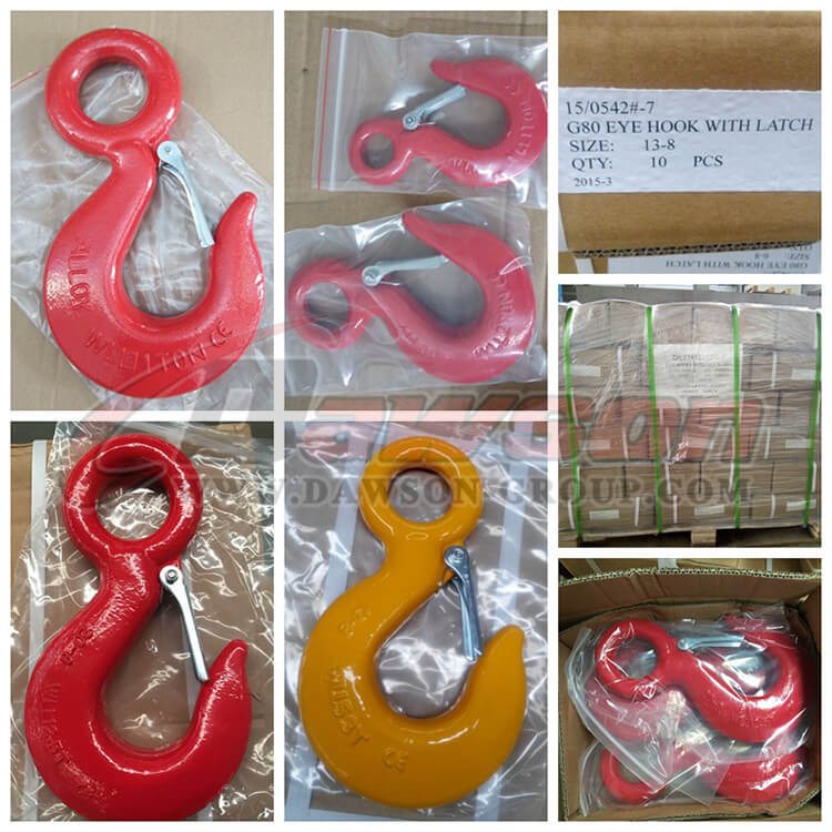 Gancho de agarre con ojo G80 tipo EE. UU. G80 - Dawson Group Ltd. - Fabricante, proveedor y f&aacute;brica de China