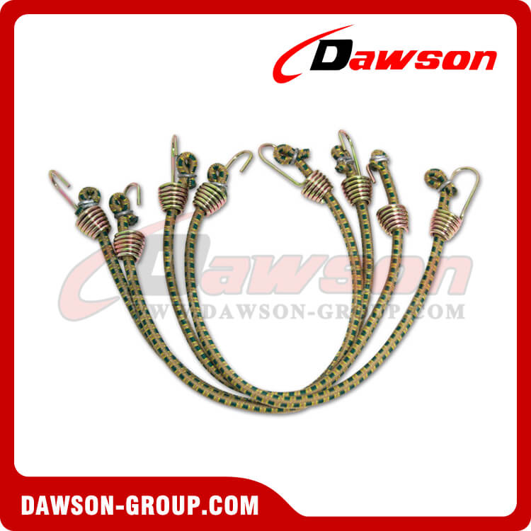 PVCパイプと鉄フック2個付きバンジーコード ES-0220