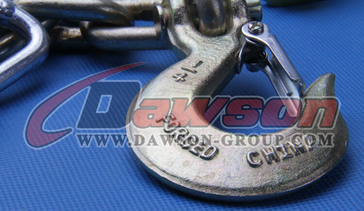 Conjunto de cadenas de seguridad para remolque G70 con pestillo de gancho deslizante en CADA extremo - Dawson Group Ltd. - Fabricante, proveedor y f&aacute;brica de China