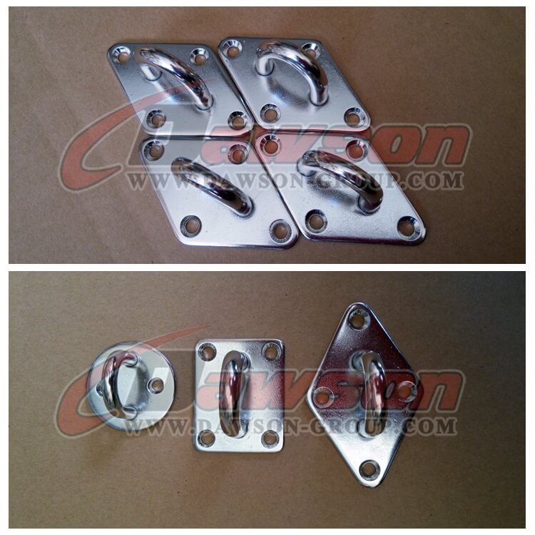Placa de ojo redondo de acero inoxidable con anillo - Dawson Group Ltd. - Fabricante, proveedor, f&aacute;brica de China