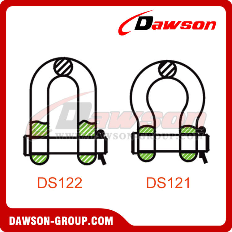 ラウンドピンシャックル - DAWSON GROUP LTD.- 中国のメーカー、サプライヤー、工場