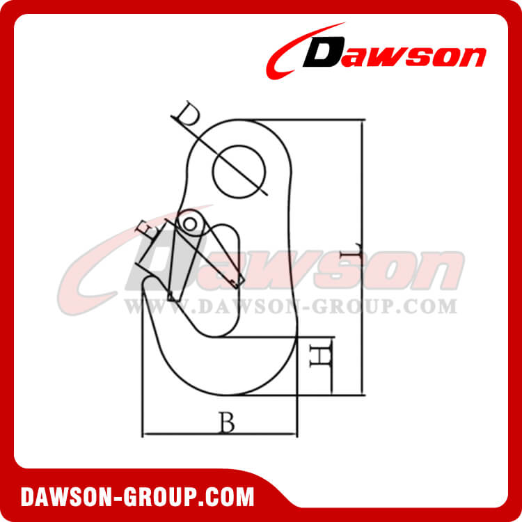 GANCHO DE REMOLQUE DS423 - DAWSON GROUP LTD.- FABRICANTE, PROVEEDOR, F&Aacute;BRICA DE CHINA