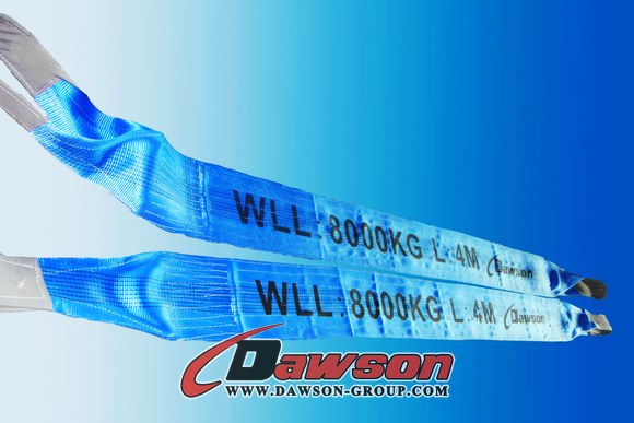 WLL 8 Ton Poliéster Webbing Slings - Lifting Slings