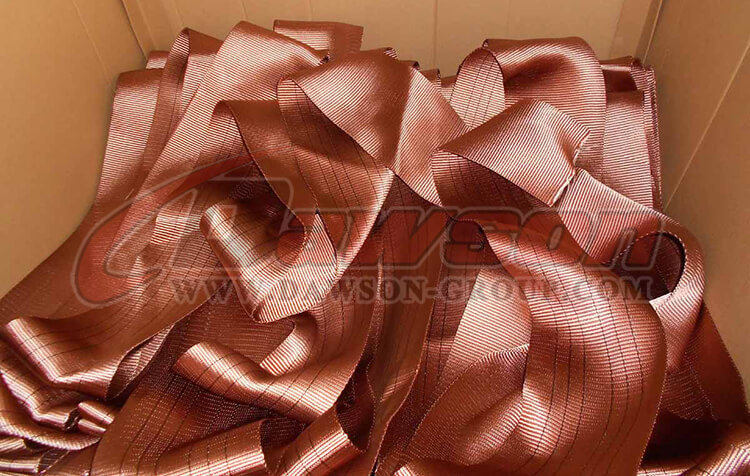 6000kg 6 トン ポリエステル ラウンド リフティング スリング スリーブ チューブ、ソフト スリング スリーブ - 中国メーカー サプライヤー