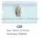 Clear PVC ID Card Holder with Clip