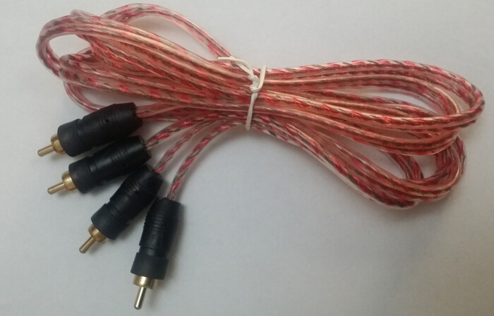Cable profesional del RCA de la alta calidad