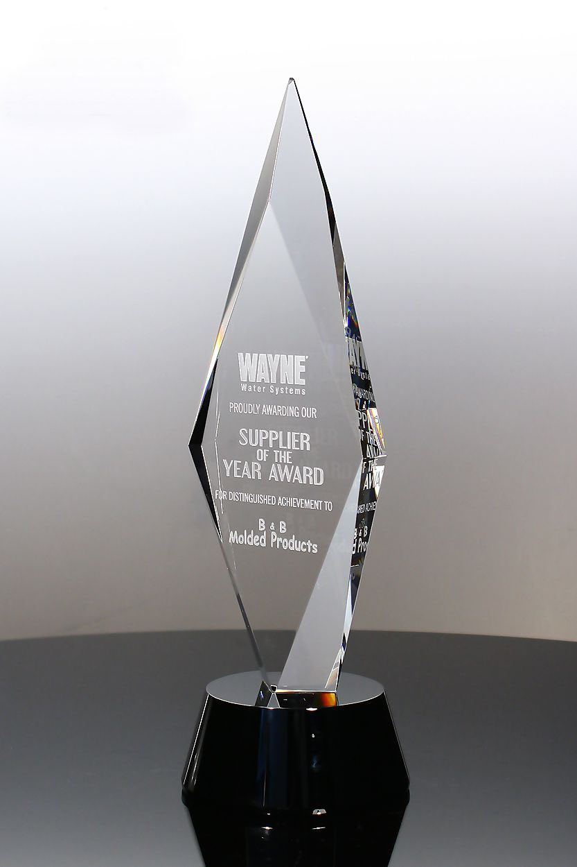 Torch Crystal Retirement Award