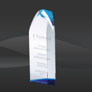 Blue Virtue Crystal Award (TM-C9302S, TM-C9302M, TM-C9302L)