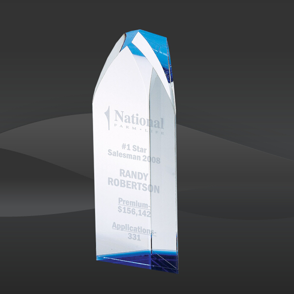 Blue Virtue Crystal Award (TM-C9302S, TM-C9302M, TM-C9302L)