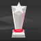 Crystal Red Rising Star Award (D-CRY527, D-CRY528, D-CRY529)