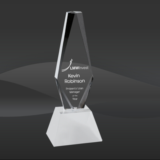 Crystal Diamond Head Award (CIP-YJ165S, CIP-YJ165M, CIP-YJ165L)