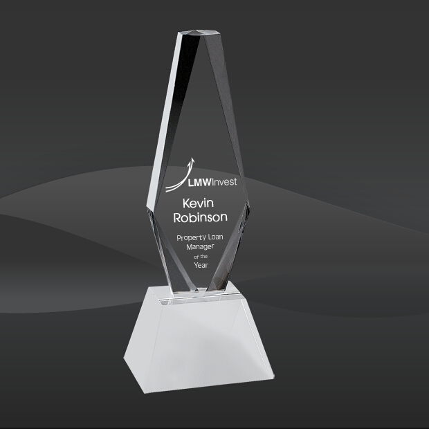 Crystal Diamond Head Award (CIP-YJ165S, CIP-YJ165M, CIP-YJ165L)