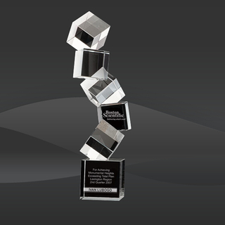 Arabesque Tower Crystal Award (JC-6004, JC-6005)