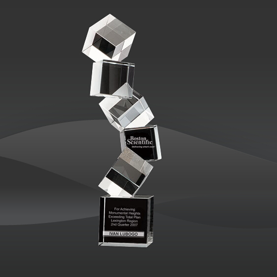 Arabesque Tower Crystal Award (JC-6004, JC-6005)
