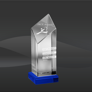 Blue Encore Crystal Diamond Award (JC-4020-862, JC-4021-862, JC-4022-862)