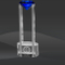 Blue Sky Diamond Crystal Award (JC-1231BLU)