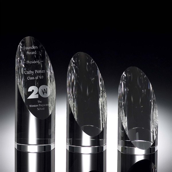 Standing Star Tower Crystal Award for Employee Trophies (#2028)