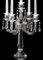 18 1/2in Chandelier Ornament Crystal Candelabra