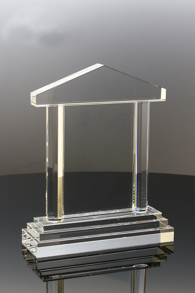 Real Estate Trophy Royal Manor Crystal Award