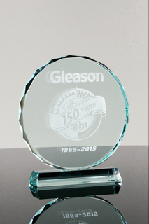 Cameo Faceted Jade Circle Awards (#5800)