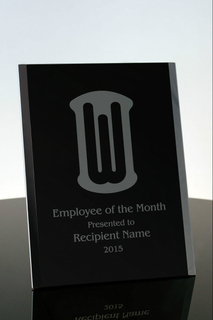 Blackboard Glass Plaque (#7213)