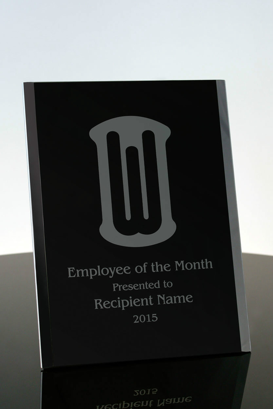 Blackboard Glass Plaque (#7213)