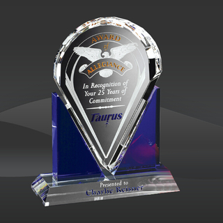 Blue Crystal Distinction Award (CD-6540, CD-6541, CD-6542)