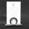 Achievement Rectangle Orb Crystal Award (MP-AWS8642-S)