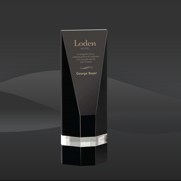 Blended Black Tower Crystal Award (STR-OPT9141, STR-OPT9142, STR-OPT9143)