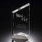 Aluminum Base Crystal Acclaim Award (#13001)