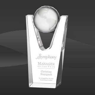 Global Pinch Crystal Award (MP-OPG722)