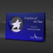 Blue Star Hole Crystal Award (DMC-DCS327)