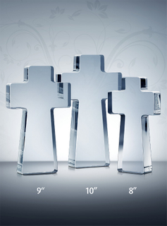 Standing Crystal Cross (CC31080, CC31090, CC31100)