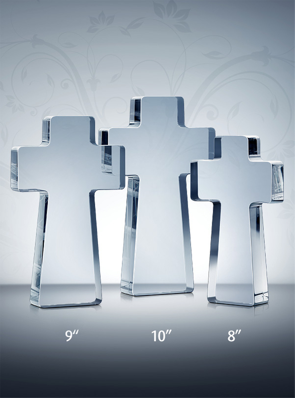 Standing Crystal Cross (CC31080, CC31090, CC31100)