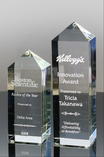 Opus Crystal Tower Award (#5332, #5112, #5113)