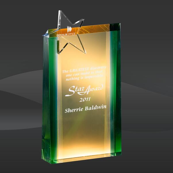 The Polaris Crystal Award (MPI-CR-A1099AM-9)